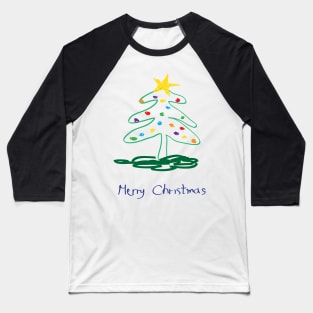 Ugly Christmas tree 1 Baseball T-Shirt